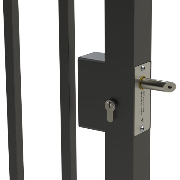 Weld-In Long Throw Key Latch
