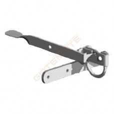 Looped Ring Gate Latch, Packed in polythene sleeves - including screws.