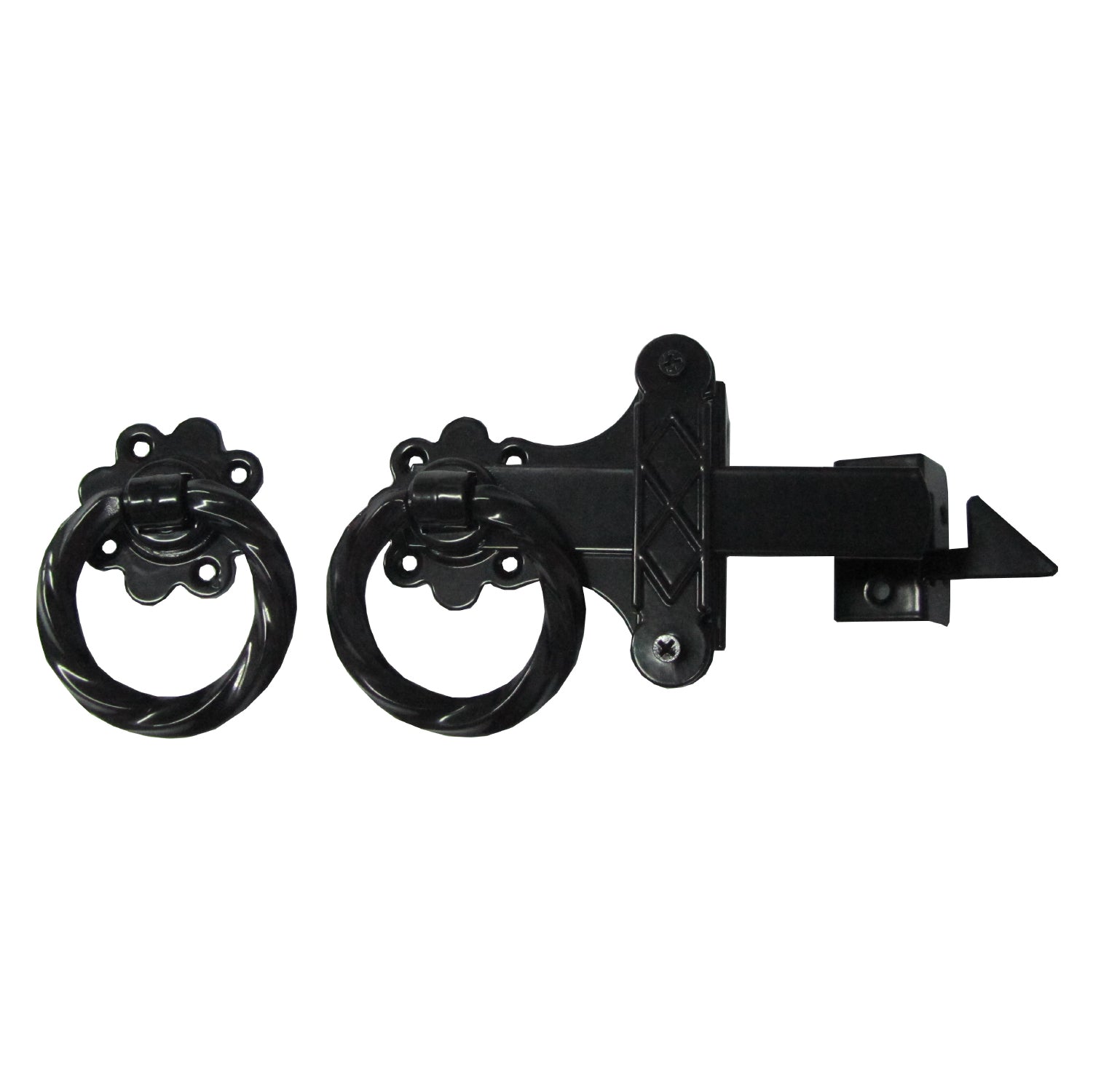 Ring Gate Latch 5 Black | Torne Valley Ring Gate Latch 5 Black | Torne Valley