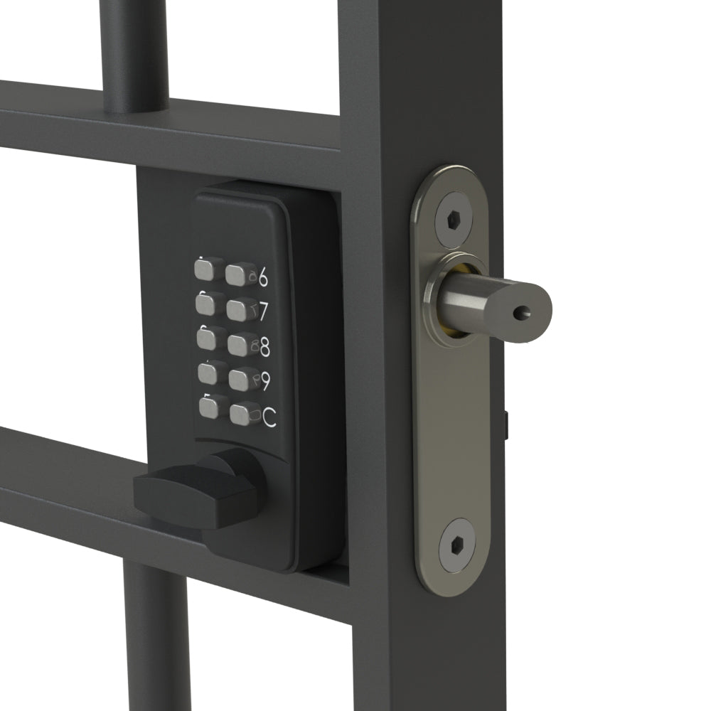 In Frame Gate Lock GATEMASTER Select Pro Bolt-On Digital Gate Lock – GATE HARDWARE STORE